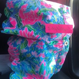 Lilly Pulitzer cotton buttercup shorts NWT